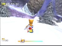 une photo d'Ã©cran de Sonic Adventure sur Sega Dreamcast